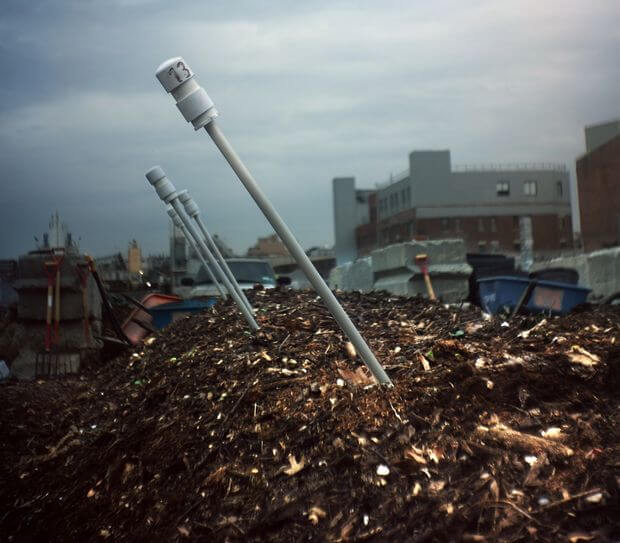 compost pile temperature monitoring
