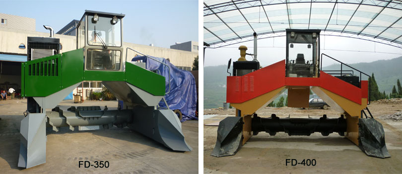 compost turner machine